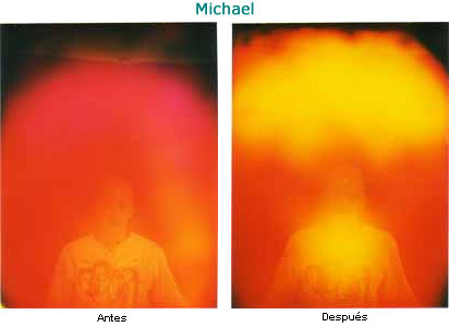 Michael antes y después.